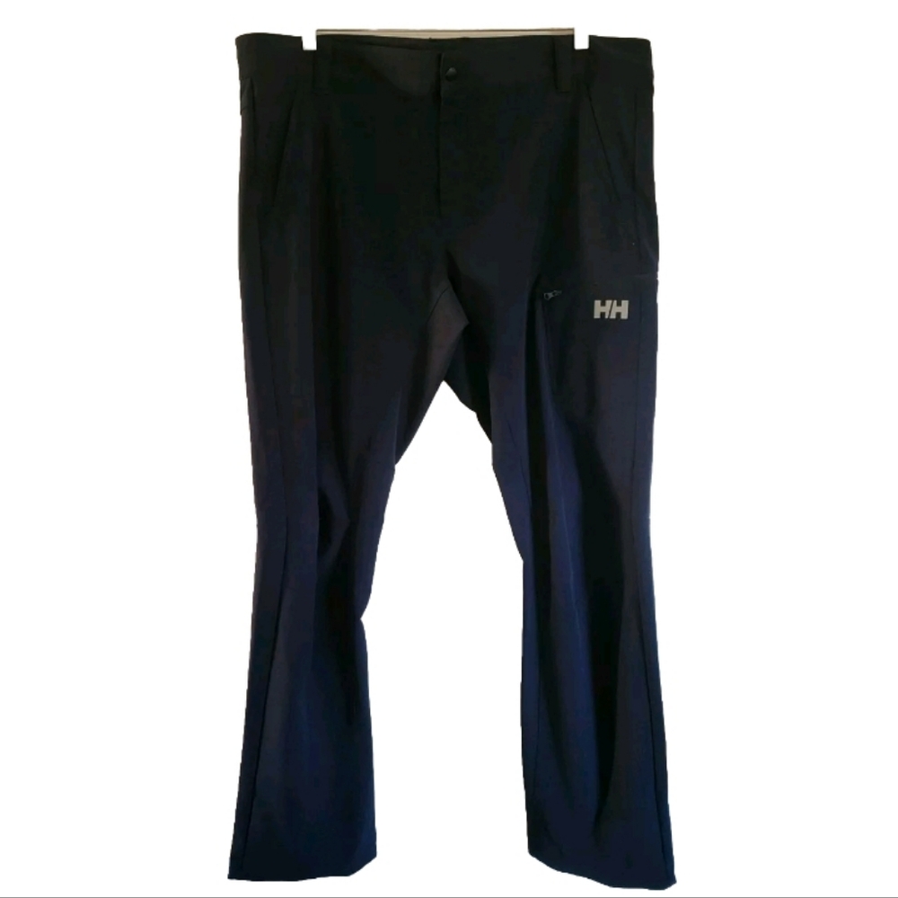 Helly Hansen QD Cargo Pants Outdoor Workwear Commuter Stretch Pockets Navy